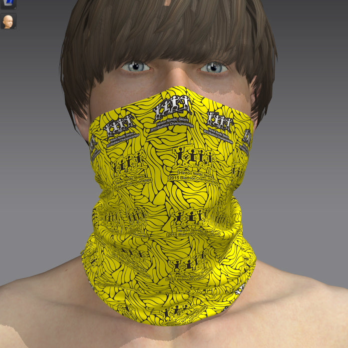 Custom neck gaiters