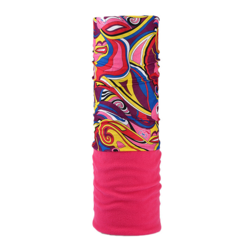 Red Fleece Neck Gaiters Wholesale #22316-13