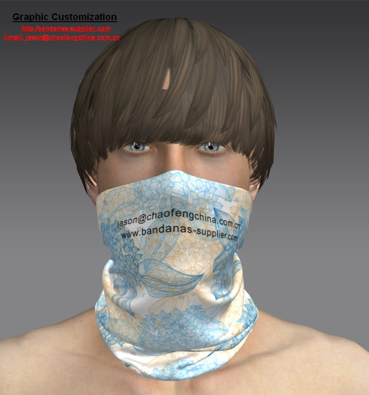 Fast Dispatch Neck Tubular Camouflage Bandana with Custom Logo