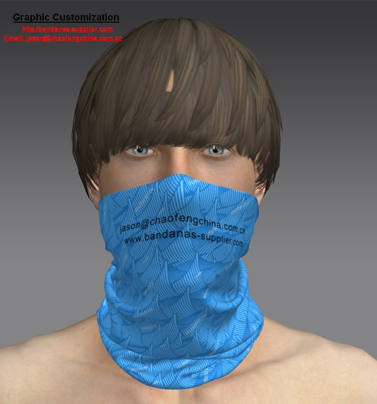 Custom neck gaiter