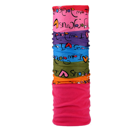 Red Fleece Neck Gaiters Wholesale #22316-10